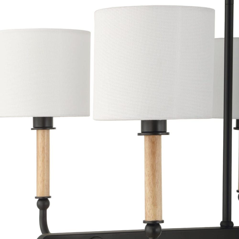 Modern Franconia 8 Light Linear Pendant Fixture